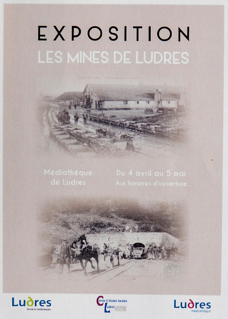 LUDRES (54) - Exposition "Les mines de Ludres" (4  avril - 5 mai 2018)