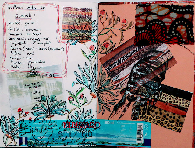 carnet-de-voyage-Tanzanie-encre-aquarelle-carnetsetvadrouillesdelaure