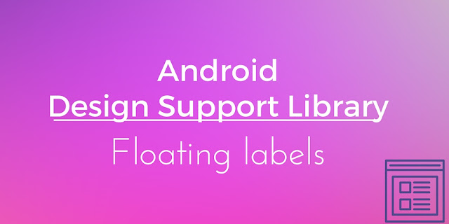 Android Floating label