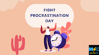 Fight Procrastination Day 2022 - HD Images and Wallpaper