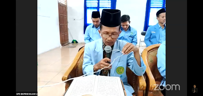 Gema Wahyu Ilahi Membuka Halbil Virtual BKPRMI Jatim