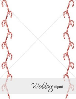 Free Candy Cane Border