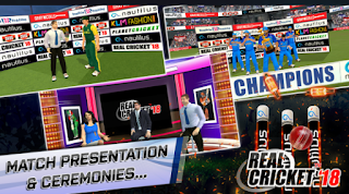  Hallo guys pada kesempatan ini mimin akan membagikan  [Update] Real Cricket 18 MOD APK Offline (Unlimited Money) v1.9