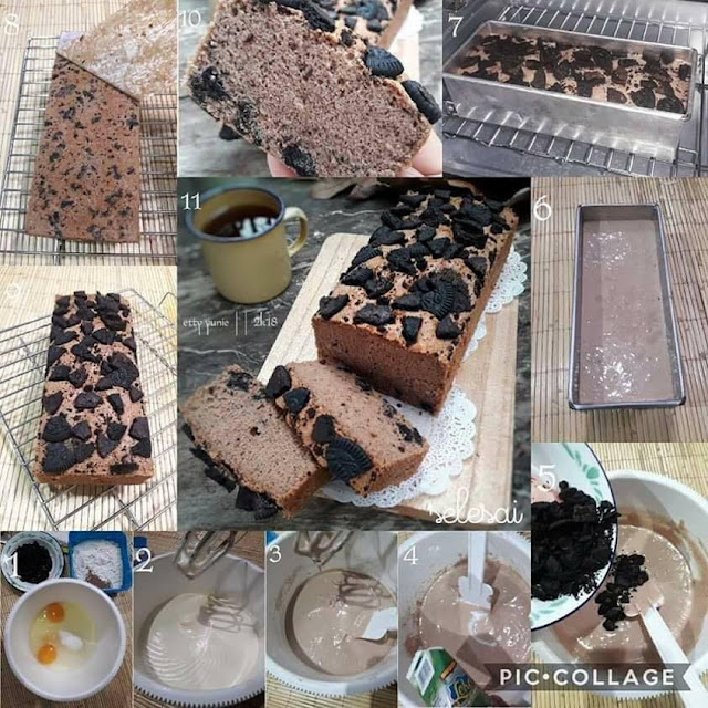 Resep Cara Membuat Bolu Oreo