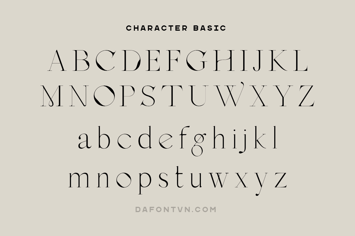 Font MOON CROWD - Character Basic