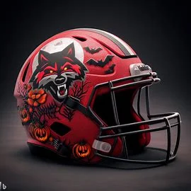 Arkansas State Red Wolves Halloween Concept Helmets