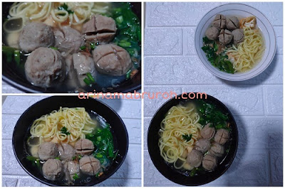 bakso homemade dengan chopper mitochiba