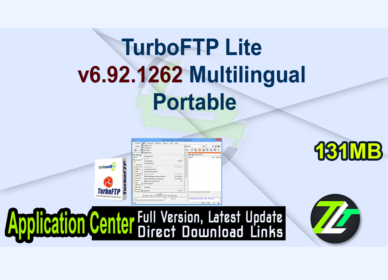TurboFTP Lite v6.92.1262 Multilingual Portable