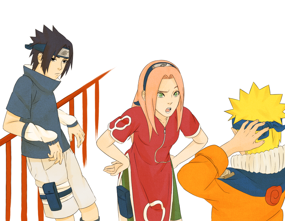 Gambar Naruto Sasuke dan Sakura Tim 7 Gambar Kata Kata ...