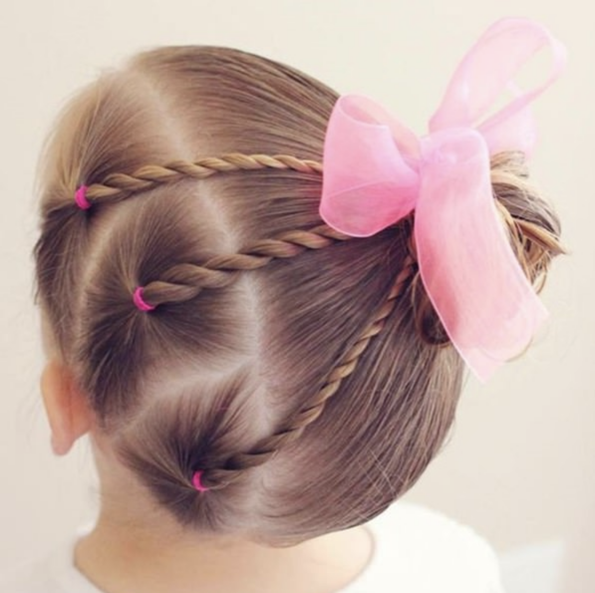 simple little girl braid hairstyles