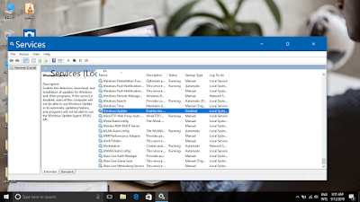 How to show off Windows Updates in Windows 10 ?