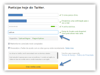 Como criar uma conta no Twitter