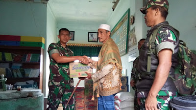 Silaturahmi di Ponpes Nurul Hidayah, Dandim Loteng Ajak Warga Ponpes Lestarikan Hutan