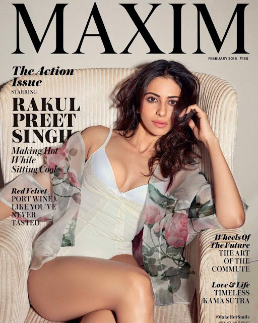 Rakul Preet Singh - Maxim India Feb 2018