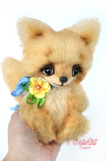 NatalKa Creations, teddies with charm, artist teddy fox, fox ooak, one of a kind, artist fox, stuffed teddy, artist teddies, fox handmade, stuffed toy, Künstlerteddy, Künstler Fuchs, Fuchs Teddy, Unikat Teddy, авторский лисенок тедди, тедди с шармом, авторский лис, лис тедди, тедди лисенок