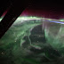 Aurora over Canada seen from the International Space Station