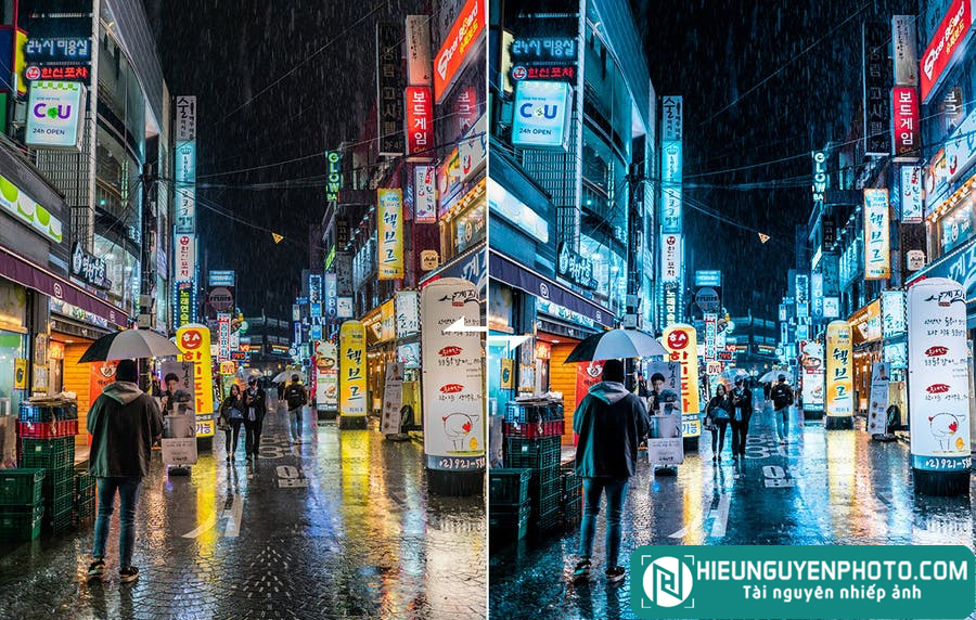 Chia sẻ preset city rain cực đẹp