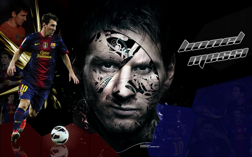 Wallpaper Barcelona 2013 Messi
