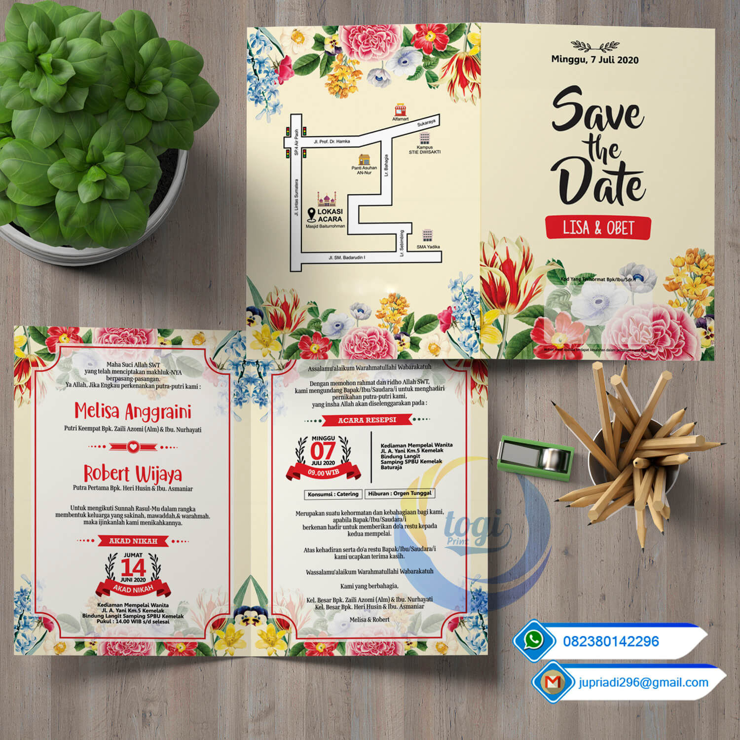  Download  Template  Desain  Undangan  Pernikahan  Custome 