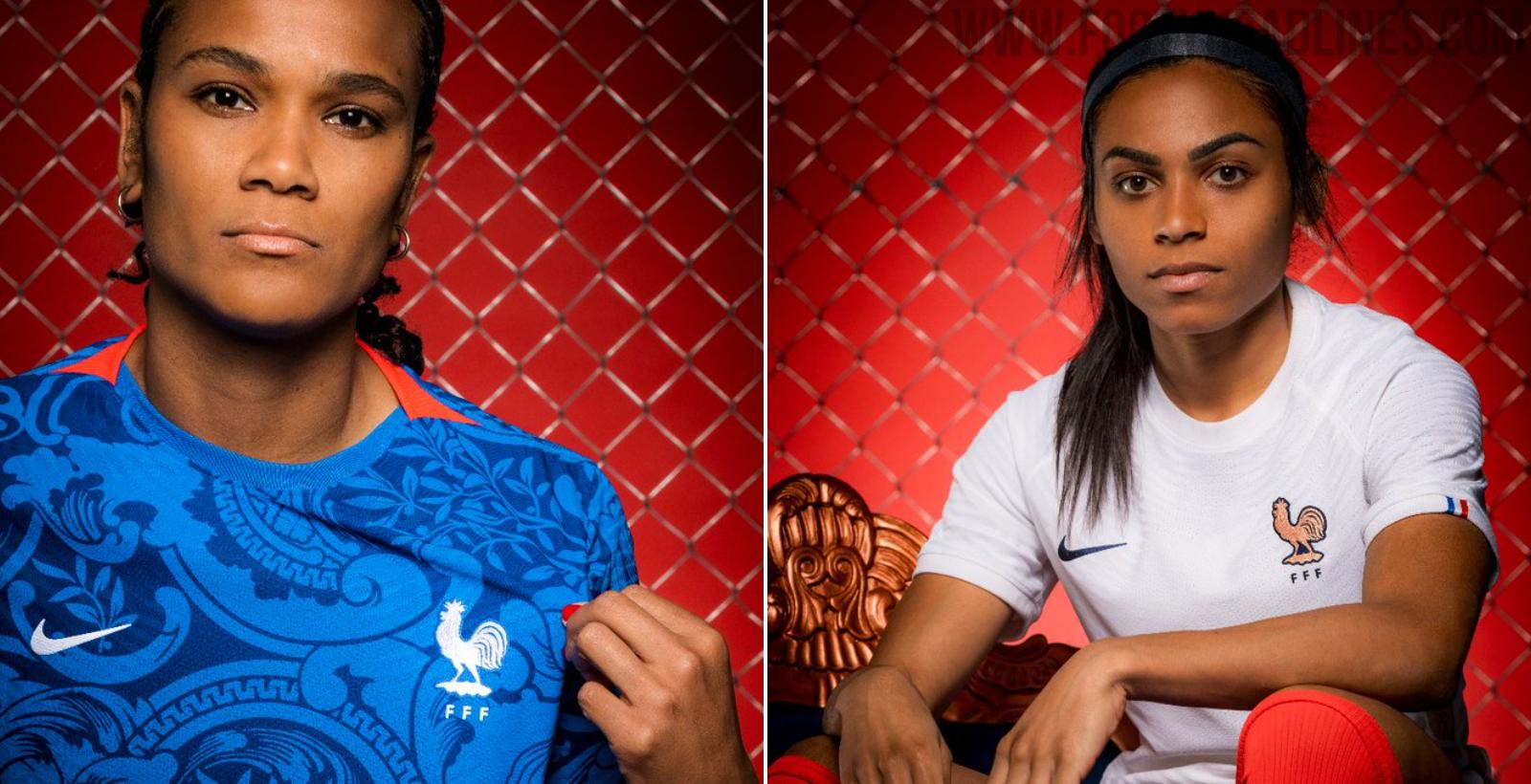 France Women Euro 2022 Home & Away Kits Released