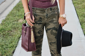 Oxblood and Camo combo