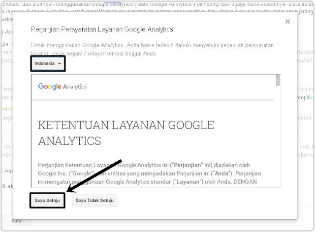 Cara Memasang Google Analytics Pada Blog