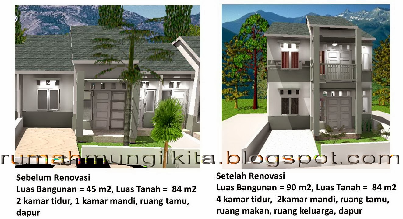  Desain  Rumah  Minimalis  Luas  Tanah  84m Kumpulan Desain  Rumah 