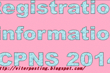 Registration Information CPNS 2014
