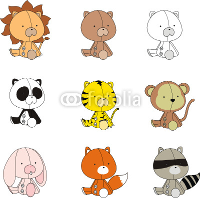 baby animal cartoon