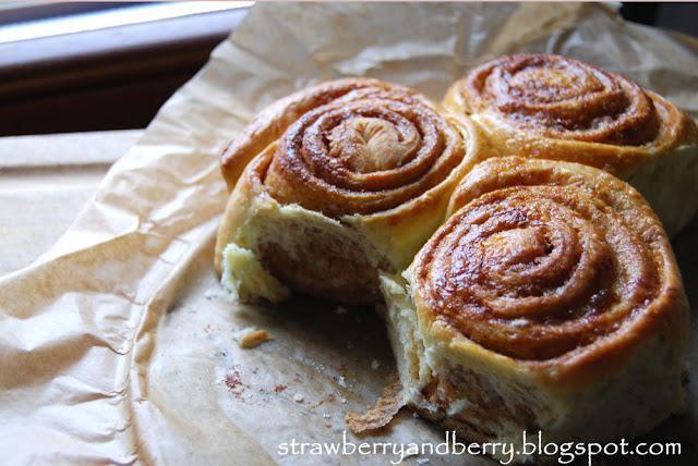 Cynamonki lub inaczej  cinnamon rolls