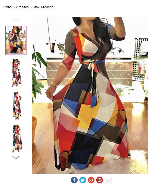 Burgundy Summer Dress - Shop Online Usa Sale