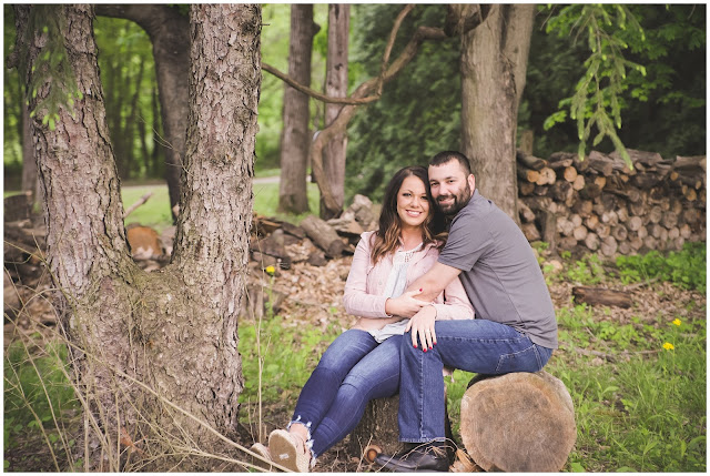 Fowler Park engagement session Terre Haute