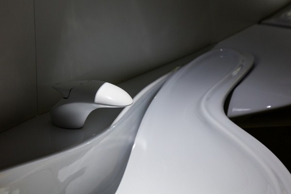 Bathroom Design Zaha Hadid Noken Vitae White Single Lever Organic