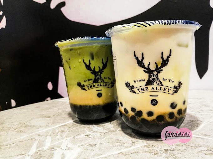 Pertama Kali Mencuba Bubble Tea The Alley!