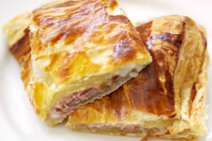 HAM AND CHEESE PUFF PASTRY MELT
