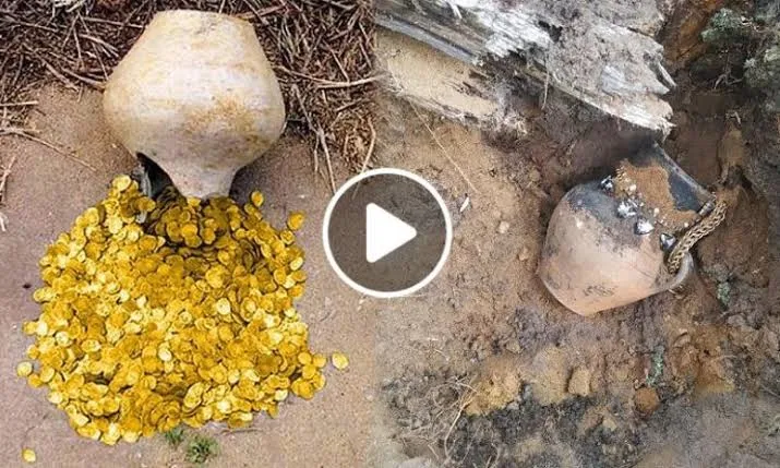 العثور على كنز ضخم في سوريا يعود إلى العصر الأموي وجرة فخارية مليئة بالقطع الذهبية (فيديو)