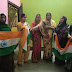 स्वयं सहायता समूह की महिलाओं ने घर घर वितरित किए राष्ट्रीय ध्वज