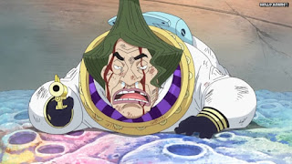 ワンピースアニメ 魚人島編 545話 天竜人 ミョスガルド聖 Saint Mjosgard | ONE PIECE Episode 545