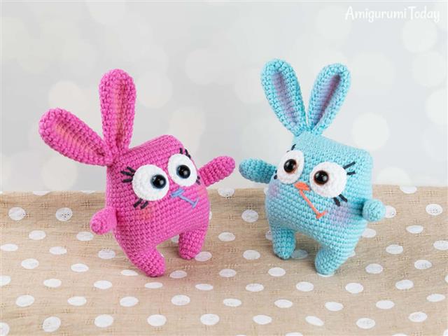 Funny Bunnies Free Crochet Pattern