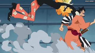 ワンピースアニメ パンクハザード編 616話 錦えもん ブルック | ONE PIECE Episode 616