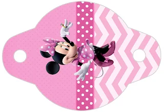 Coqueta Minnie en Rosa:Imprimibles Gratis para Fiestas. 