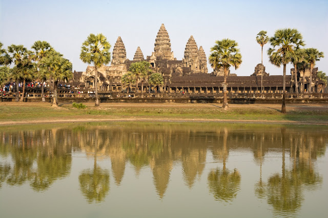 kambodža, siem reap, angkor, vat, wat, cestování, Asie