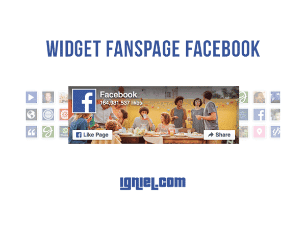 Cara Pasang Widget Fanspage Facebook Ke Blog