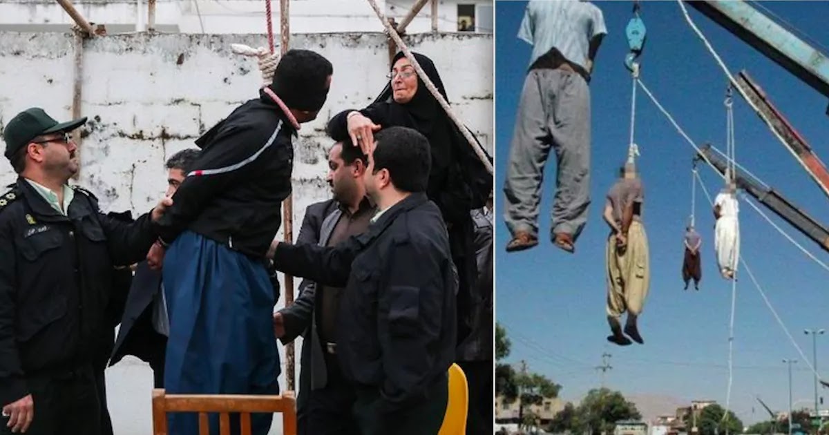 Four Iranian Men Hanged For The Gang Rape Of A Woman In Front Of Her Husband