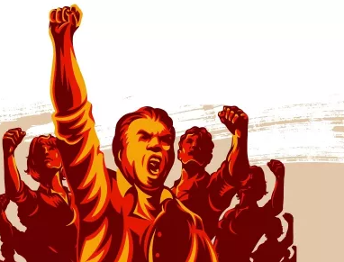 ILUSTRASI. Demo Buruh
