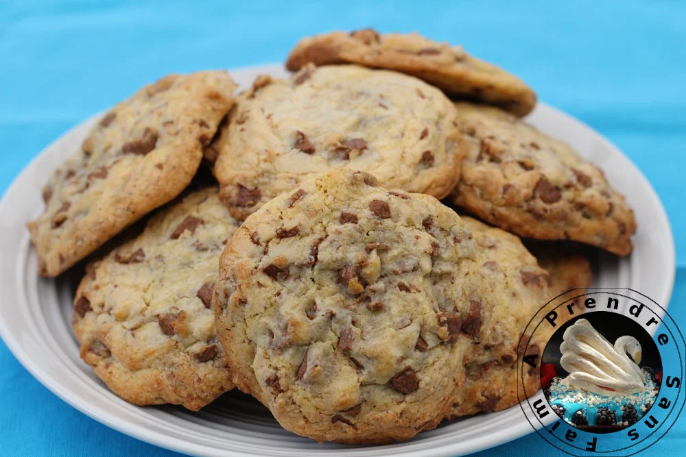 Cookies vanille et pépites de chocolat