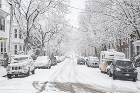 Grant Street Winter in Portland Maine USA photo by Corey Templeton