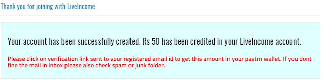  If you lot are looking for making gratuitous Paytm cash for referring LiveIncome Earn Rs. 100 to Rs. 500 Paytm cash on Sign upwards + Refer & earn - Loot Hack