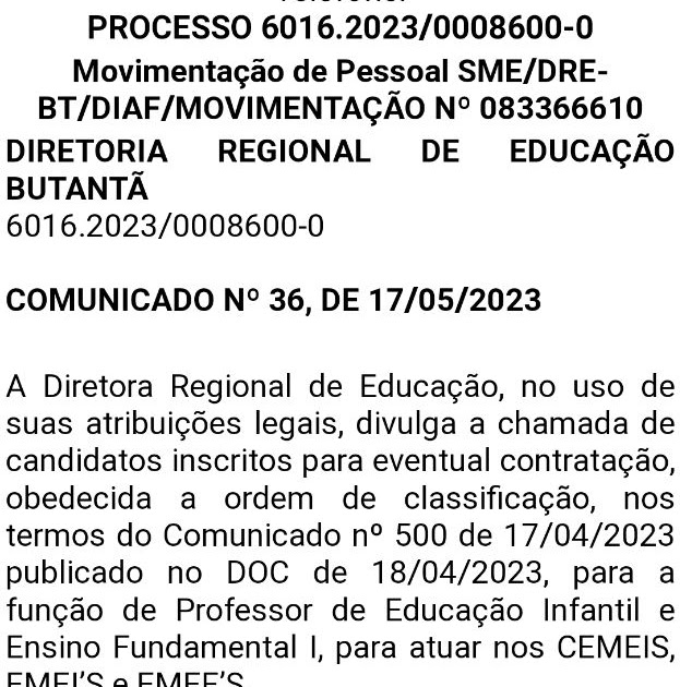 Pré conferência da DRE Butantã 