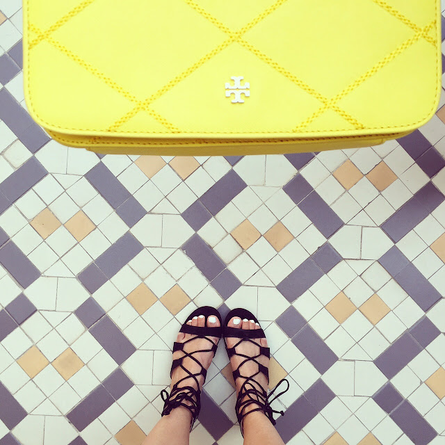 Tory burch bag, topshop lace up sandals, i have this thing with the floors, fashion blog, from where i stand